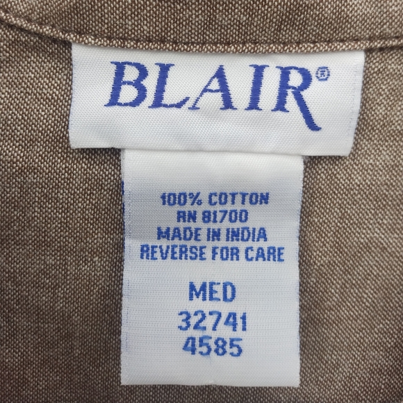 Vintage Brown Oxford Shirt - Picture 5 of 5